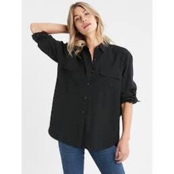 Banana Republic UTILITY SHIRT Size L - Picture 1 of 12